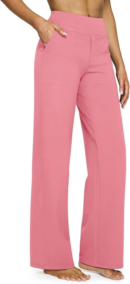 FlexWork™ High Waist Knit Trousers