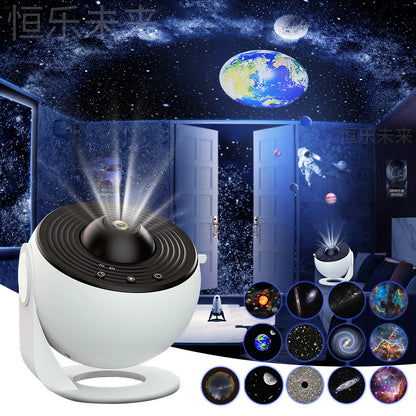 Projecteur galactique 360° et lampe planétarium LunaDream™