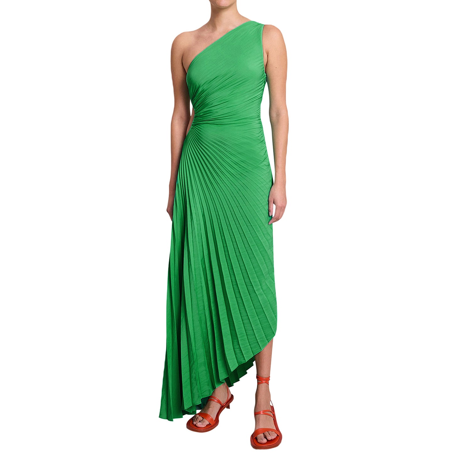 Luna Luxe One-Shoulder Midi