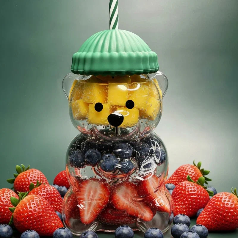 CozyBear™ Frosted Glass Cup