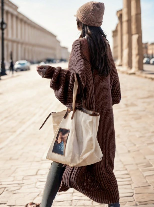 EverCozy™ Long Knit Cardigan