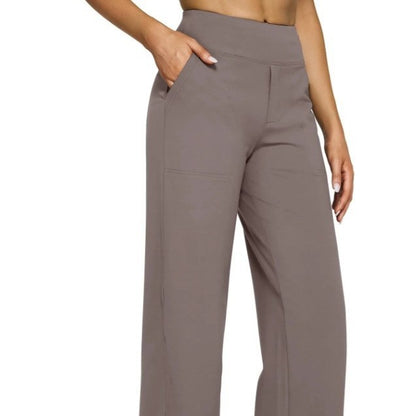 FlexWork™ High Waist Knit Trousers