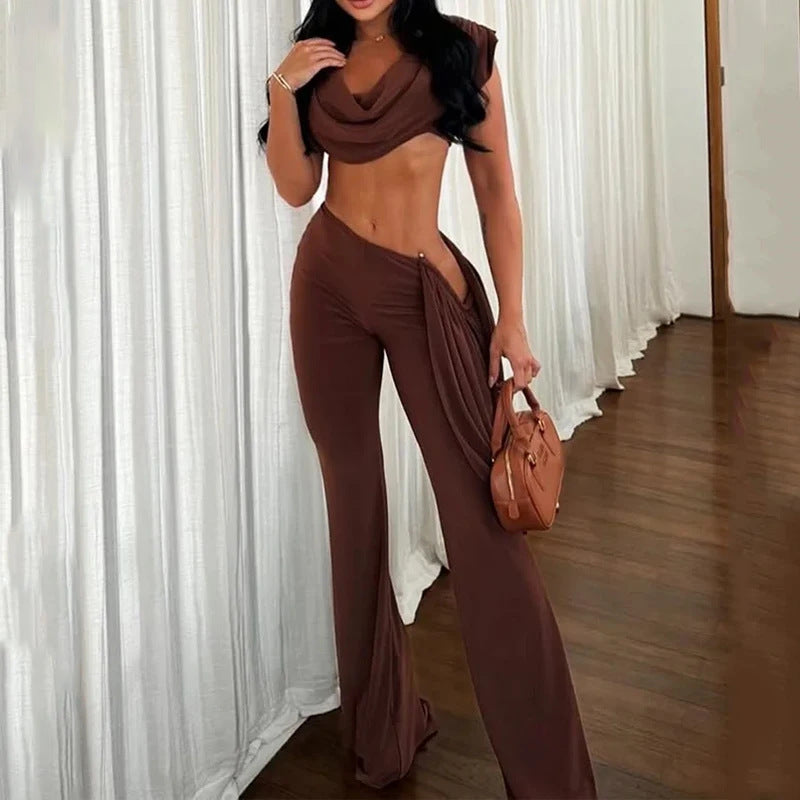 Elysian Drape Two-Piece Set