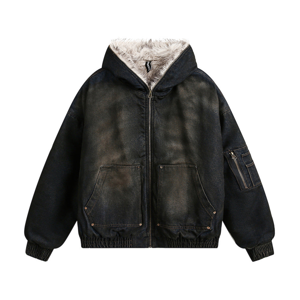 Veste en denim déchirée FrostRogue