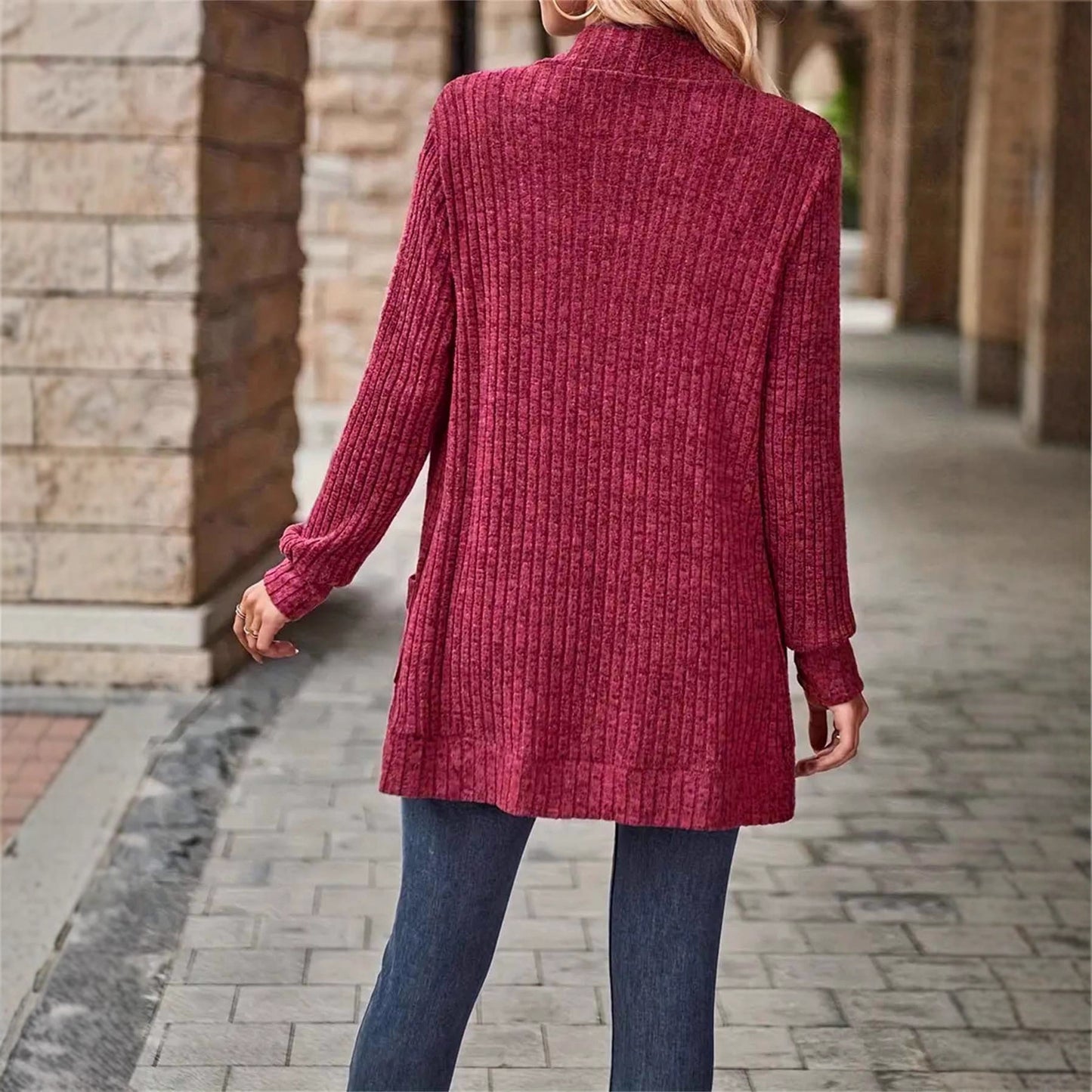 CozyLayers™ Knit Cardigan Jacket