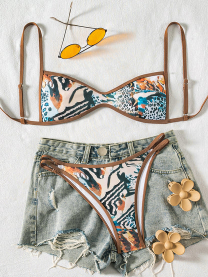 Rosalie™ Embroidered Bikini Set
