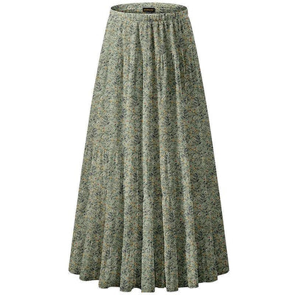 Whimsy Bloom Maxi Skirt