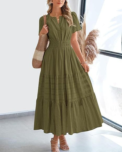 Rosalie™ Pleated Maxi Dress