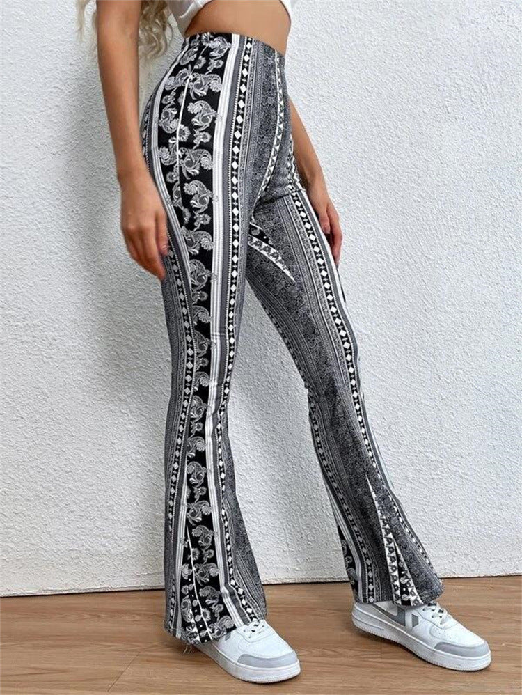 Boho Flow Wide-Leg  Forbidden Pants