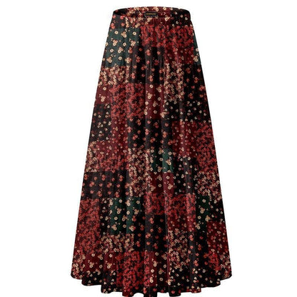 Whimsy Bloom Maxi Skirt