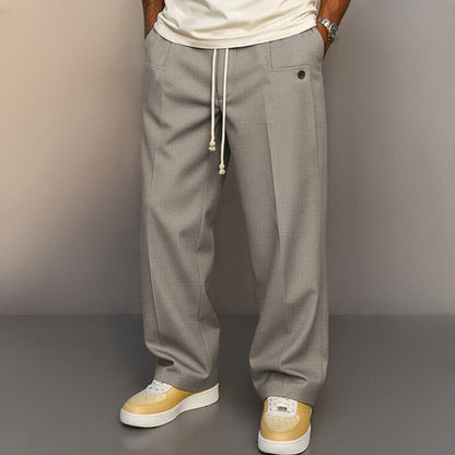 UrbanEase™ Straight-Fit Drawstring Pants