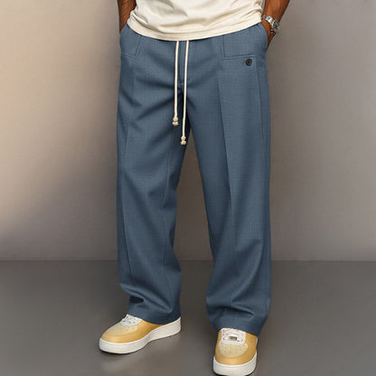 UrbanEase™ Straight-Fit Drawstring Pants