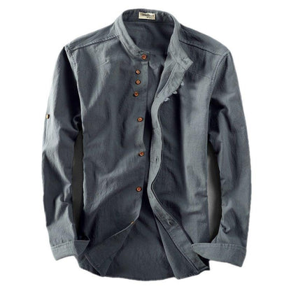 Arden™ Retro Linen Slim Shirt