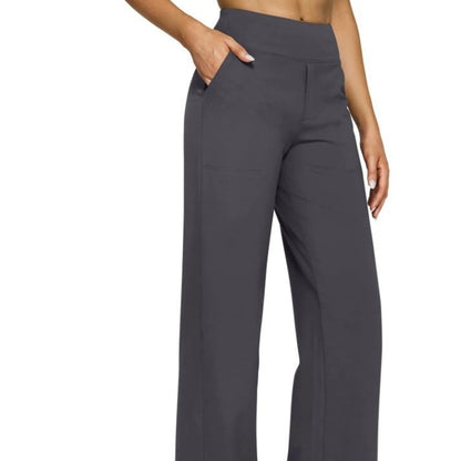 FlexWork™ High Waist Knit Trousers