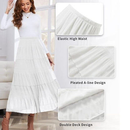 Whimsy Bloom Maxi Skirt