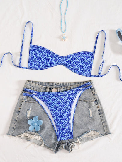 Rosalie™ Embroidered Bikini Set