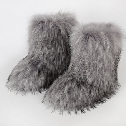 Arctic Luxe Faux Fur Boots