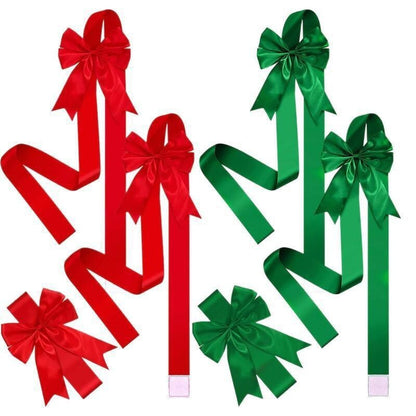 HollyRibbon™ Nœud de porte de Noël