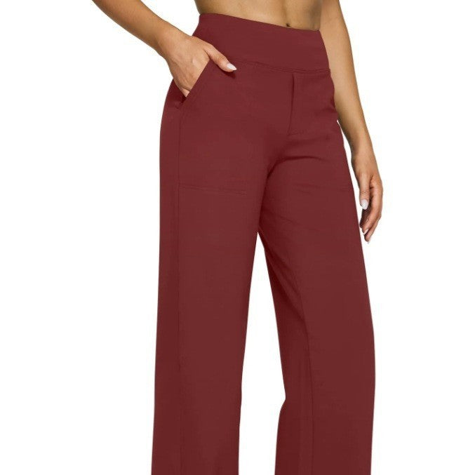 FlexWork™ High Waist Knit Trousers