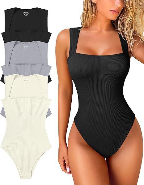 CurveSculpt Ribbed Sleeveless Body Jumpsuit