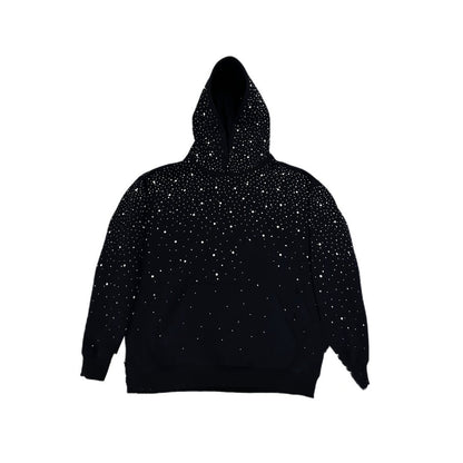Midnight Spark Rhinestone Hoodie