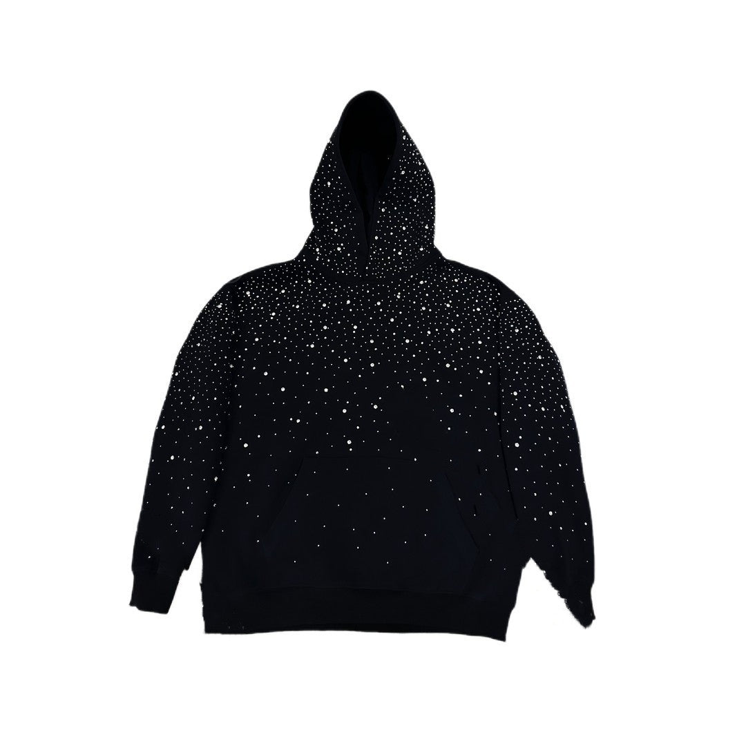 Midnight Spark Rhinestone Hoodie