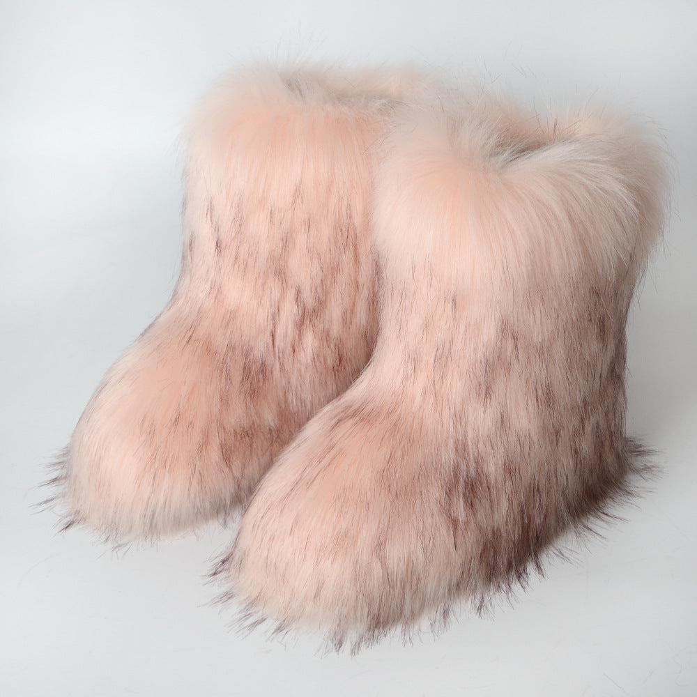 Arctic Luxe Faux Fur Boots