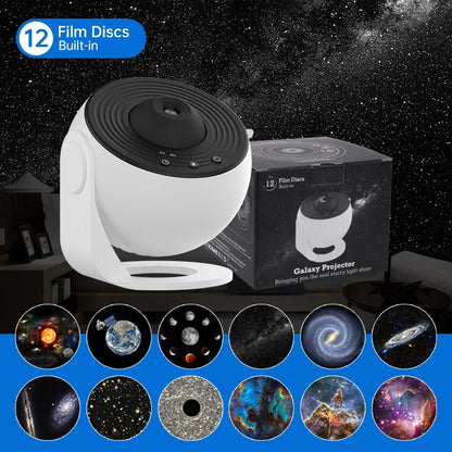Projecteur galactique 360° et lampe planétarium LunaDream™