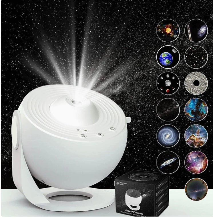 Projecteur galactique 360° et lampe planétarium LunaDream™