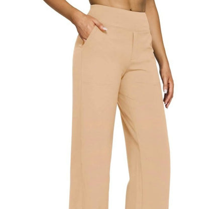 FlexWork™ High Waist Knit Trousers