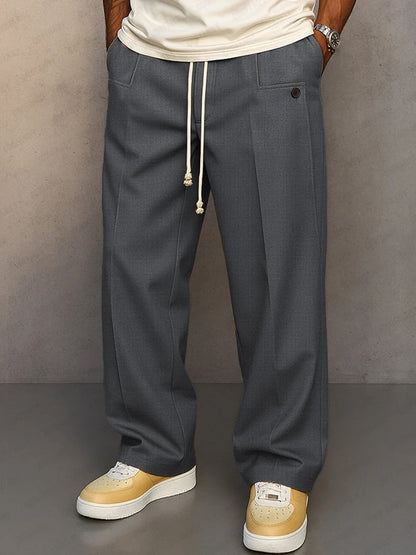 UrbanEase™ Straight-Fit Drawstring Pants