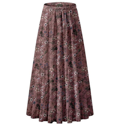 Whimsy Bloom Maxi Skirt