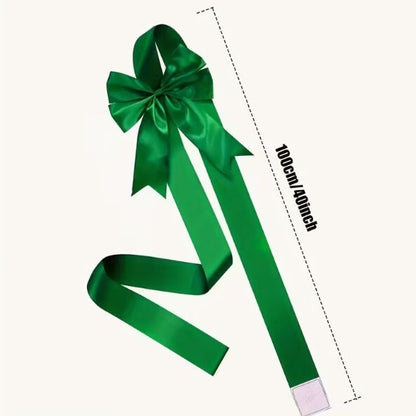 HollyRibbon™ Nœud de porte de Noël
