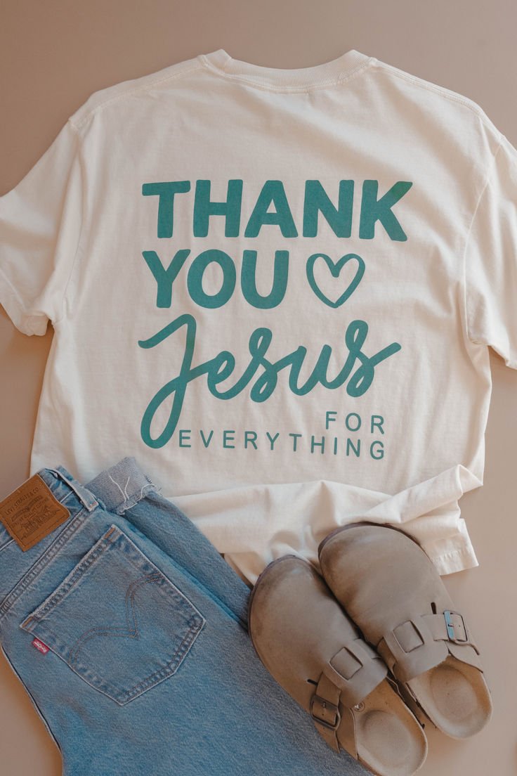 Thank You, Jesus Everyday Tee