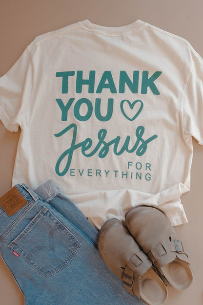 Thank You, Jesus Everyday Tee
